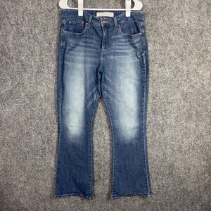 Levi's Totaling Shaping Jeans Womens Size 34 Blue Bootcut Stretch